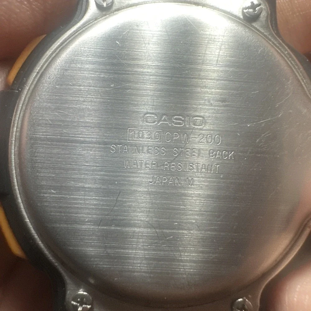 VTG 1993 Casio CPW-200 Digital Compass Module 1030 Rare New Battery - Read Below